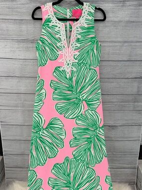 chinese dress ladies Lilly Pulitzer Marleigh Stretch Maxi Shift Dress